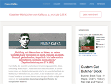 Tablet Screenshot of franz-kafka.eu